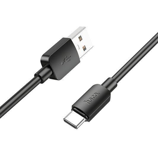 Daten- und Ladekabel USB-A - USB-C HOCO X96, 27W, 1m, Schwarz