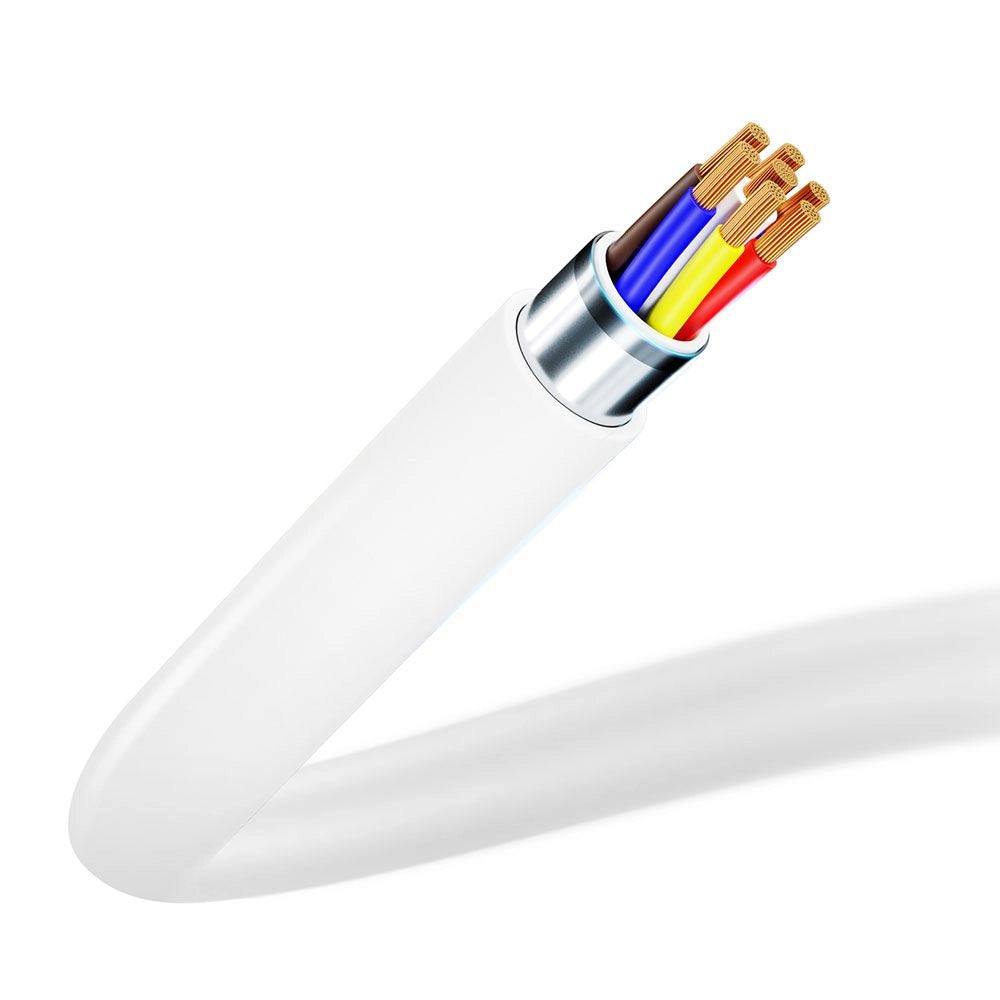 Cavo Dati e Ricarica USB-C - Lightning 3MK Hyper, 20W, 1,2m, Bianco