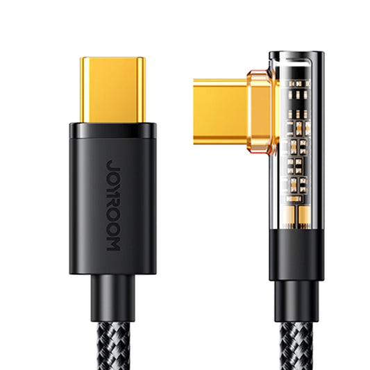 Cavo Dati e Ricarica USB-C - USB-C Joyroom S-CC100A6 Angled, 100W, 1.2m, Nero