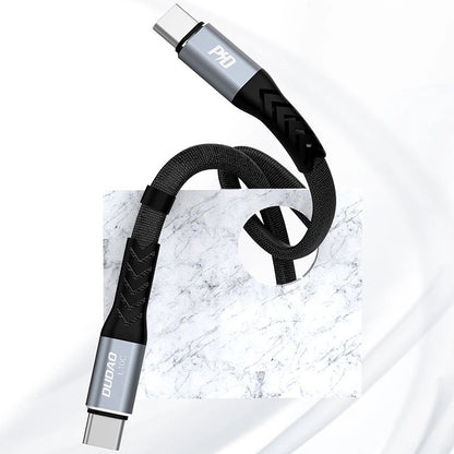 Cavo Dati e Ricarica USB-C - USB-C Dudao L10C, 100W, 0.23m, Nero