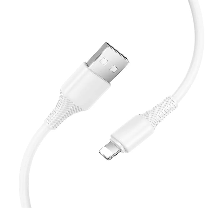 Câble de Données et de Charge USB-C - Lightning HOCO X120, 20W, 1m, Blanc