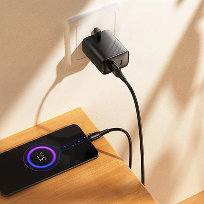 Daten- und Ladekabel USB-A - microUSB HOCO X120, 18W, 1m, Schwarz