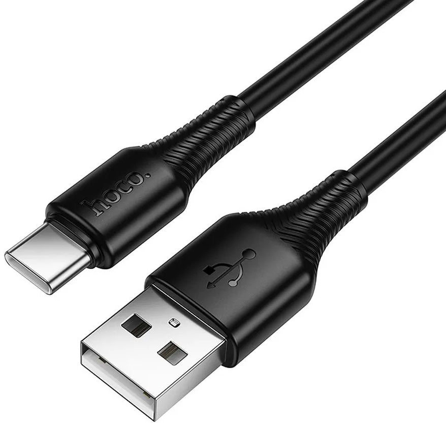 Daten- und Ladekabel USB-A - USB-C HOCO X120, 60W, 1m, Schwarz