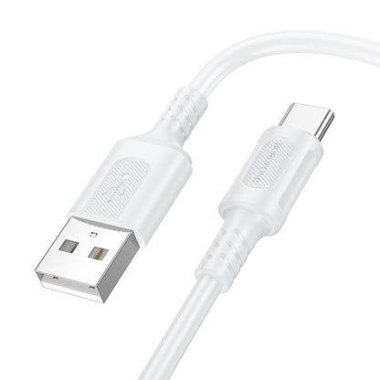 Cavo Dati e Ricarica USB-A - USB-C Borofone BX111 Feliz, 20W, 1m, Bianco