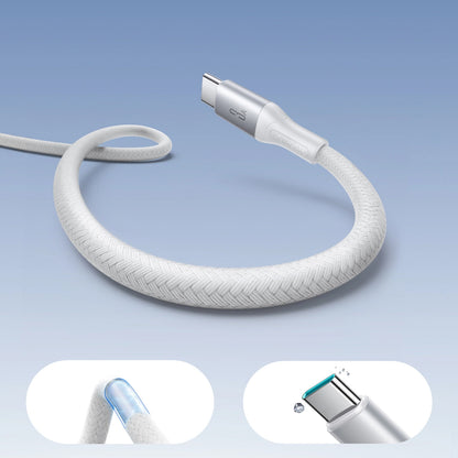 Câble de Données et de Charge USB-A - USB-C Joyroom S-A28 Flash, 30W, 2m, Blanc