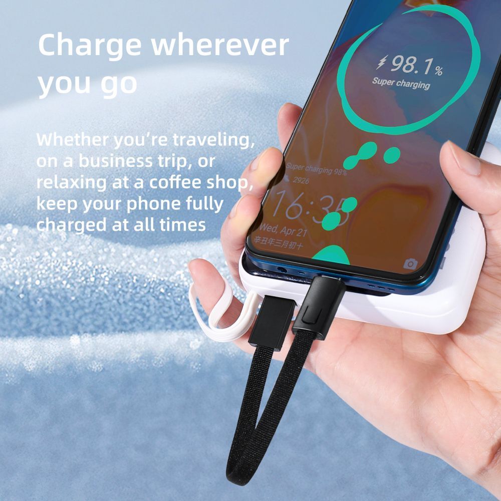 Cavo Dati e Ricarica USB-C - USB-C Tech-Protect Ultraboost DNA Portachiavi, 60W, 0.17m, Grigio