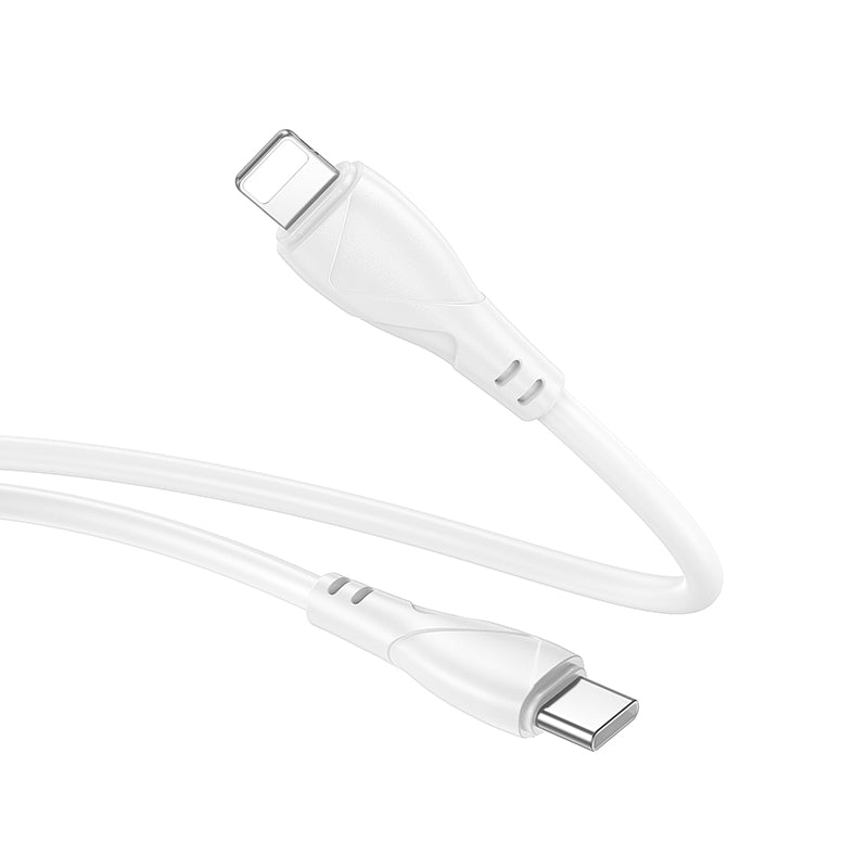 Cavo Dati e Ricarica USB-C - USB-C Borofone BX121 Energy, 60W, 1m, Bianco