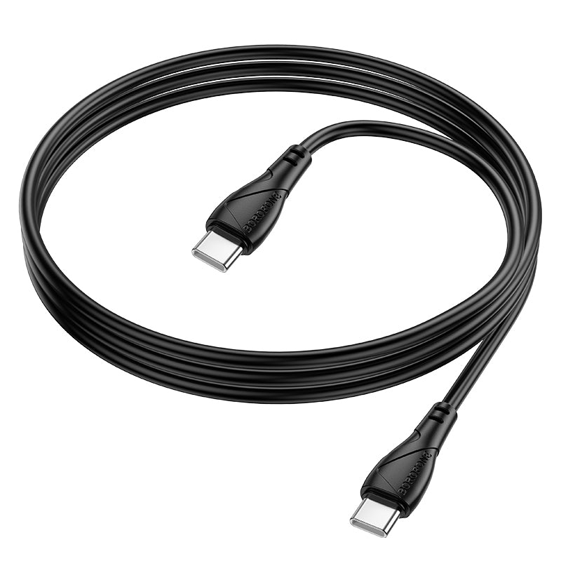 Cavo Dati e Ricarica USB-C - USB-C Borofone BX121 Energy, 60W, 1m, Nero