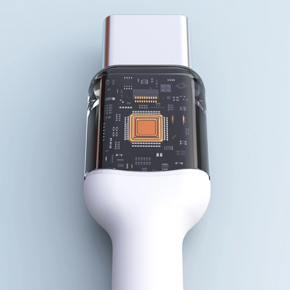 Câble de Données et de Charge USB-C - USB-C Dudao L9C Max, 240W, 2m, Blanc
