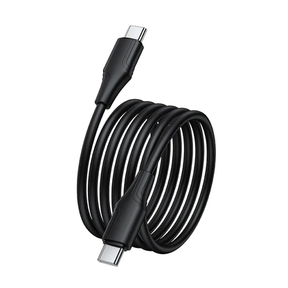 USB-C Data and Charging Cable - USB-C HOCO X124, 60W, 1m, Black