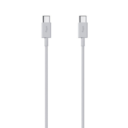 Câble de Données et de Charge USB-C - USB-C Allity. AUC-03, 100W, 2m, Blanc