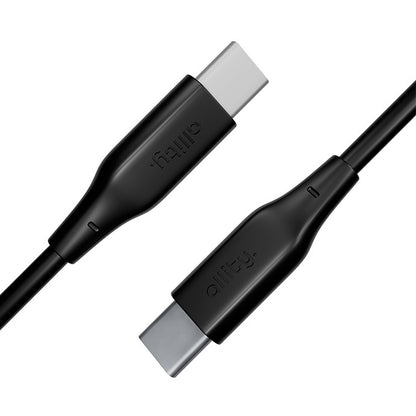 Câble de Données et de Charge USB-C - USB-C Allity. AUC-02, 100W, 1m, Noir