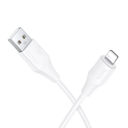 Câble de Données et de Charge USB-A - Lightning HOCO X124, 18W, 1m, Blanc
