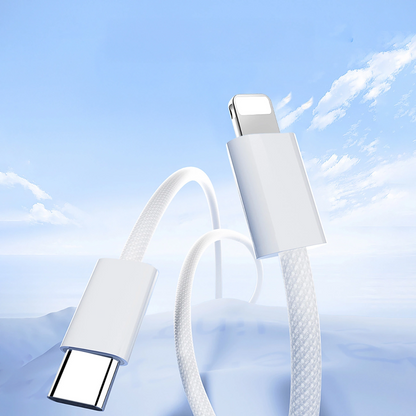 Câble de Données et de Charge USB-C - Lightning Joyroom S-A45, 30W, 1m, Blanc