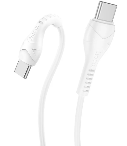 USB-C Daten- und Ladekabel - USB-C HOCO X37, 60W, 1m, Weiß