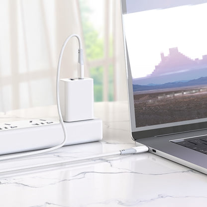 Daten- und Ladekabel USB-C - USB-C HOCO X70, 60W, 1m, Weiß