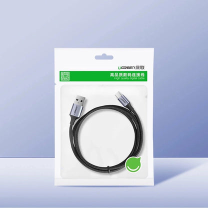 Daten- und Ladekabel USB-A - USB-C UGREEN US288, 18W, 1,5m, Schwarz