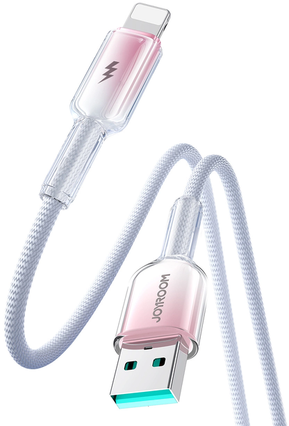 Daten- und Ladekabel USB-A - Lightning Joyroom S-A42, 18W, 1,2m, Weiß