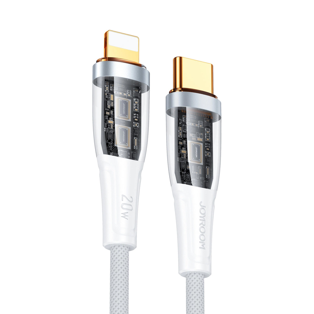 USB-C - Lightning Daten- und Ladekabel Joyroom S-CL020A3, 20W, 1,2m, Weiß