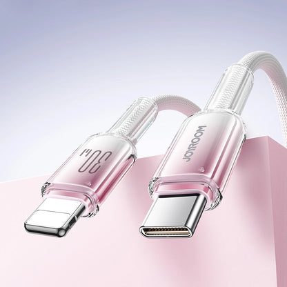 Daten- und Ladekabel USB-C - Lightning Joyroom S-A42, 30W, 1,2m, Weiß