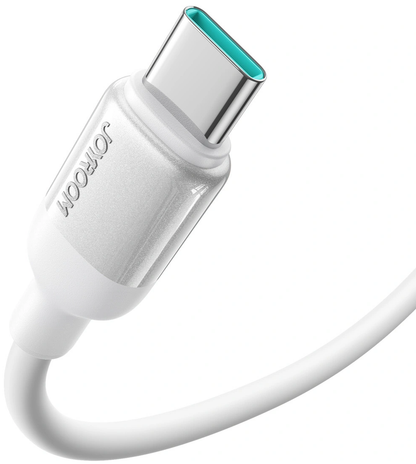 Daten- und Ladekabel USB-C - USB-C Joyroom S-A62 Lively, 60W, 1,2m, Weiß