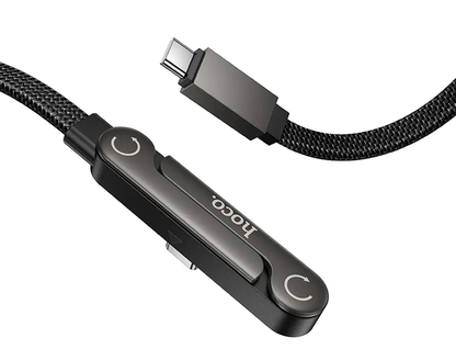 Cavo Dati e Ricarica USB-C - USB-C HOCO U150 Exquisite, 60W, 1,2m, Nero