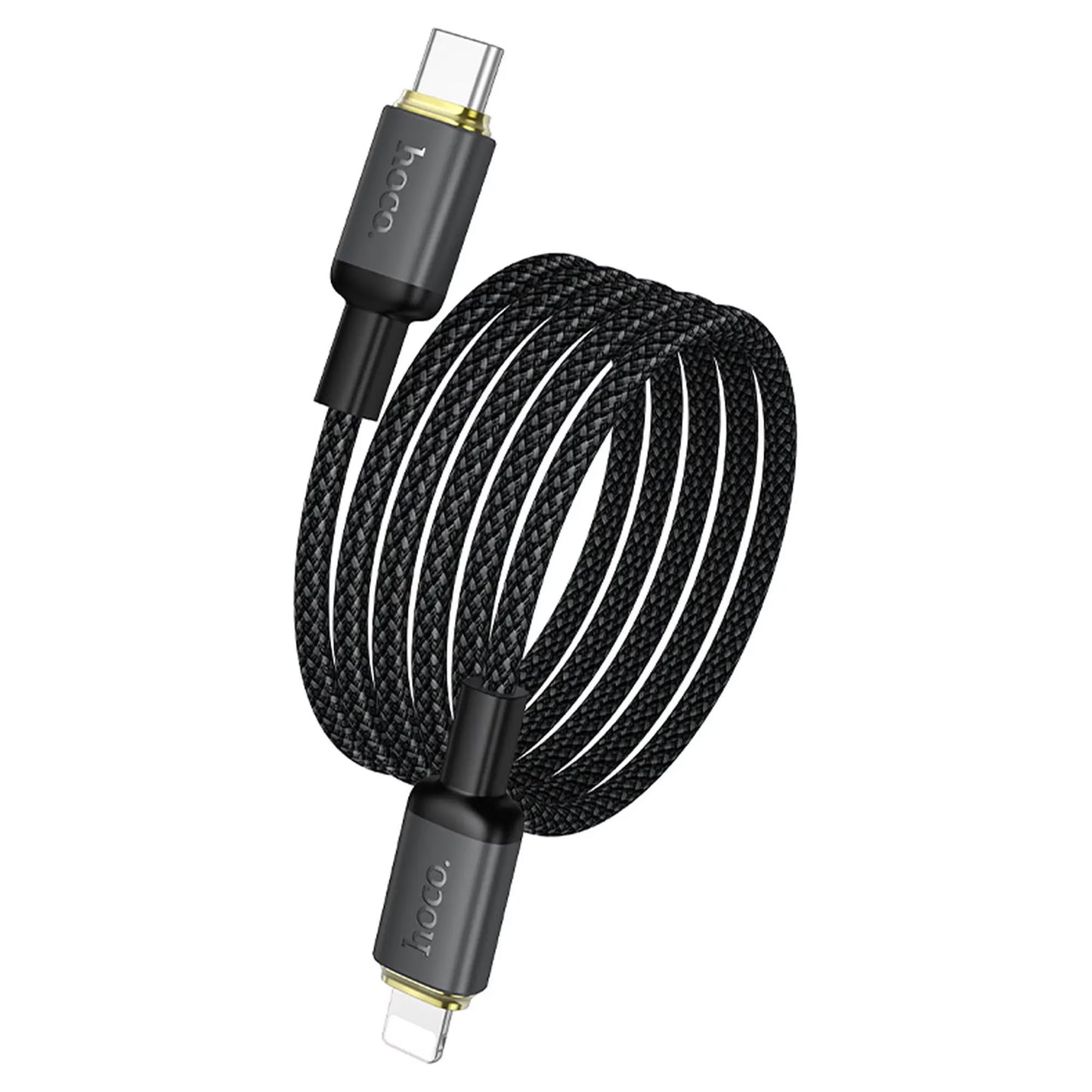Cavo Dati e Ricarica USB-A - Lightning HOCO X128 Benefit, 12W, 1m, Nero