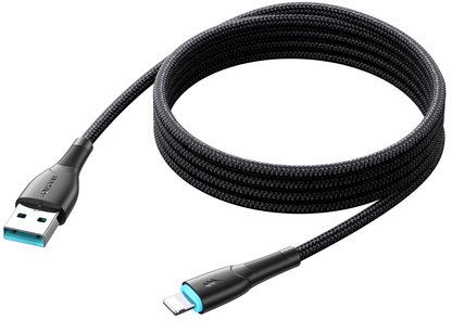 Cavo dati e ricarica USB-A - Lightning Joyroom SA32-AL3, 18 W, 1 m, nero
