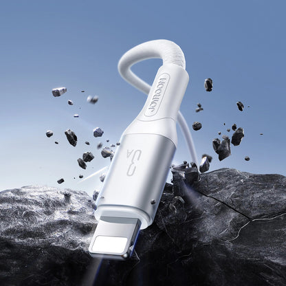 Câble de Données et de Charge USB-A - Lightning Joyroom S-A28 Flash, 18W, 2m, Blanc