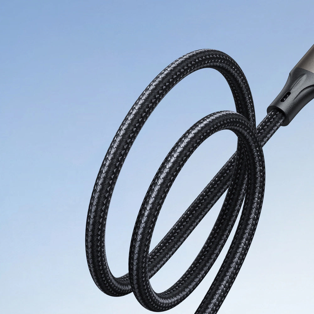 Câble de Données et de Charge USB-C - USB-C Joyroom S-A25 Light-Speed, 100W, 1.2m, Noir