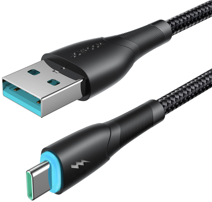 Daten- und Ladekabel USB-A - USB-C Joyroom S-A32, 18W, 1m, Schwarz