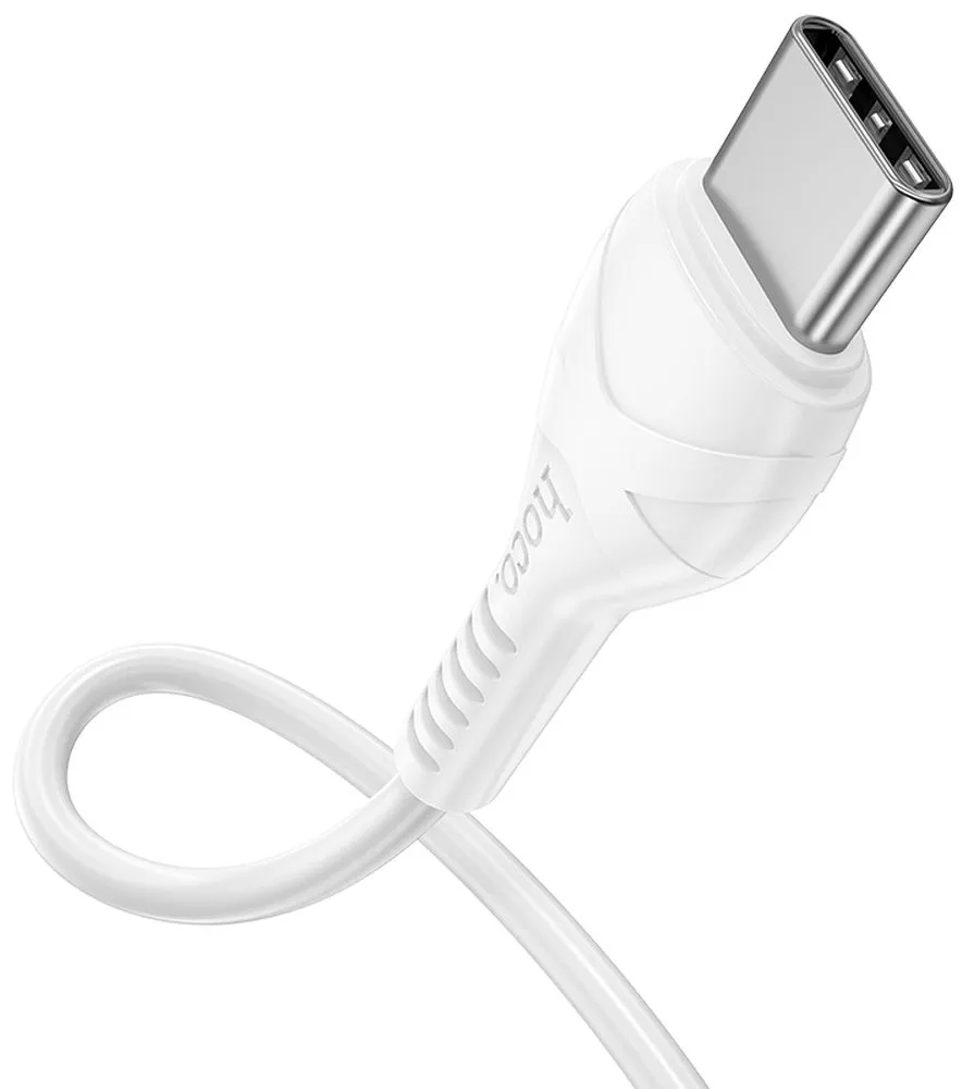 USB-C Daten- und Ladekabel - USB-C HOCO X37, 60W, 1m, Weiß