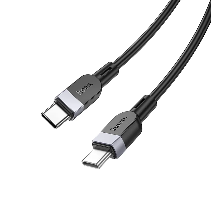 Daten- und Ladekabel USB-C - USB-C HOCO X109, 60W, 2m, Schwarz
