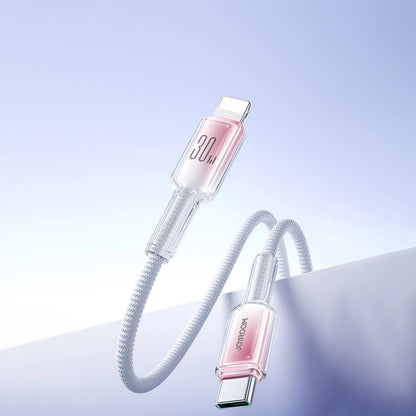 Daten- und Ladekabel USB-C - Lightning Joyroom S-A42, 30W, 1,2m, Weiß