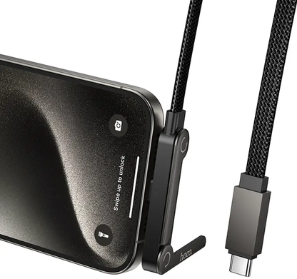 Cavo Dati e Ricarica USB-C - USB-C HOCO U150 Exquisite, 60W, 1,2m, Nero