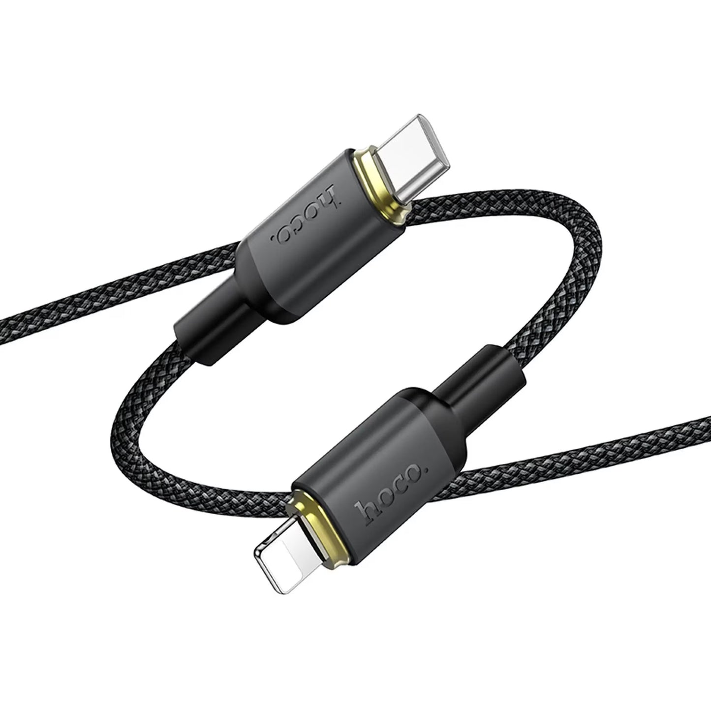 Cavo Dati e Ricarica USB-A - Lightning HOCO X128 Benefit, 12W, 1m, Nero