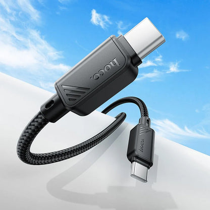 USB-C Daten- und Ladekabel - USB-C HOCO X113, 60W, 1m, Schwarz