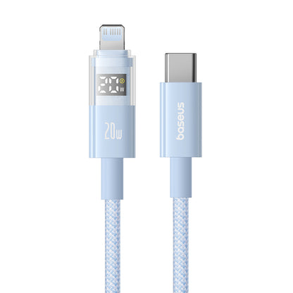 Câble de Données et de Charge USB-C - USB-C Baseus Display 2, 100W, 1m, Bleu P10382702311-00