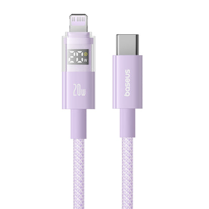 Câble de Données et de Charge USB-C - USB-C Baseus Display 2, 100W, 1m, Violet P10382702511-00