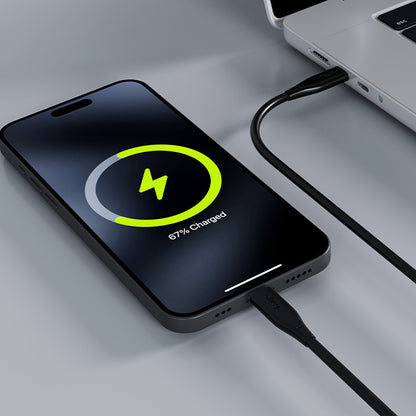 Câble de Données et de Charge USB-C - USB-C Allity. AUC-02, 100W, 1m, Noir