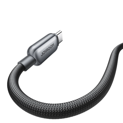 Daten- und Ladekabel USB-A - Lightning Joyroom S-A55 StarFlight Display, 18W, 1,2m, Schwarz