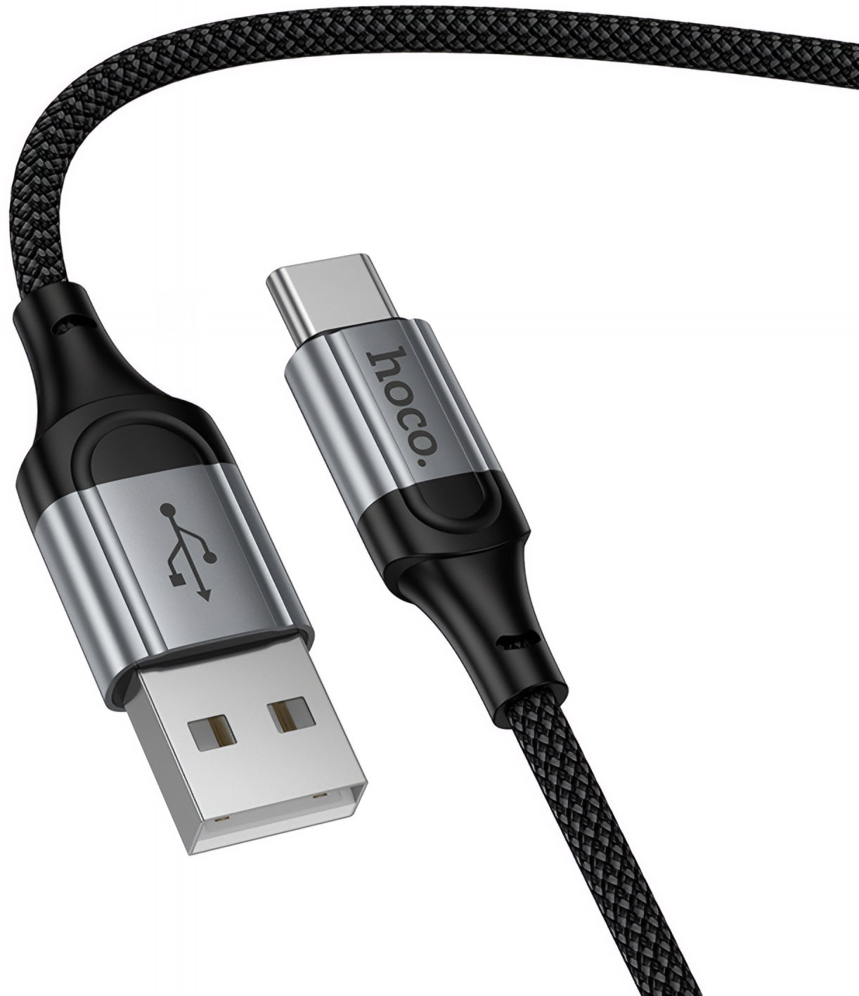 Daten- und Ladekabel USB-A - USB-C HOCO X121, 18W, 1.5m, Schwarz