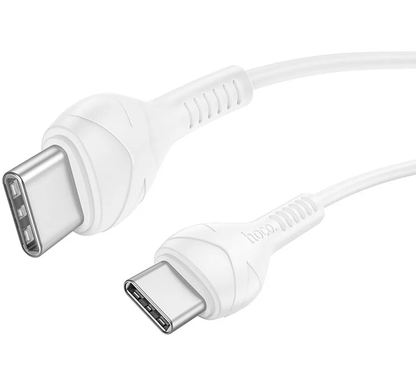 USB-C Daten- und Ladekabel - USB-C HOCO X37, 60W, 1m, Weiß