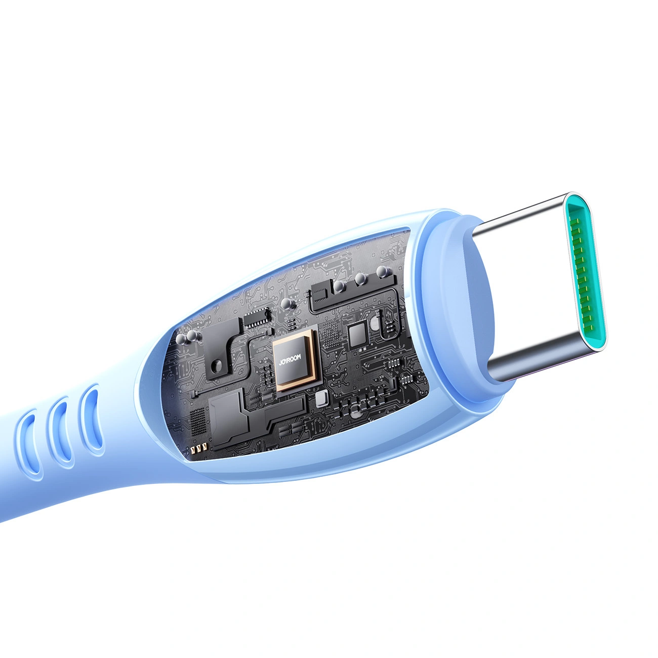 Cavo Dati e Ricarica USB-C - USB-C Joyroom S-A59 Vibrant, 60W, 1.2m, Blu