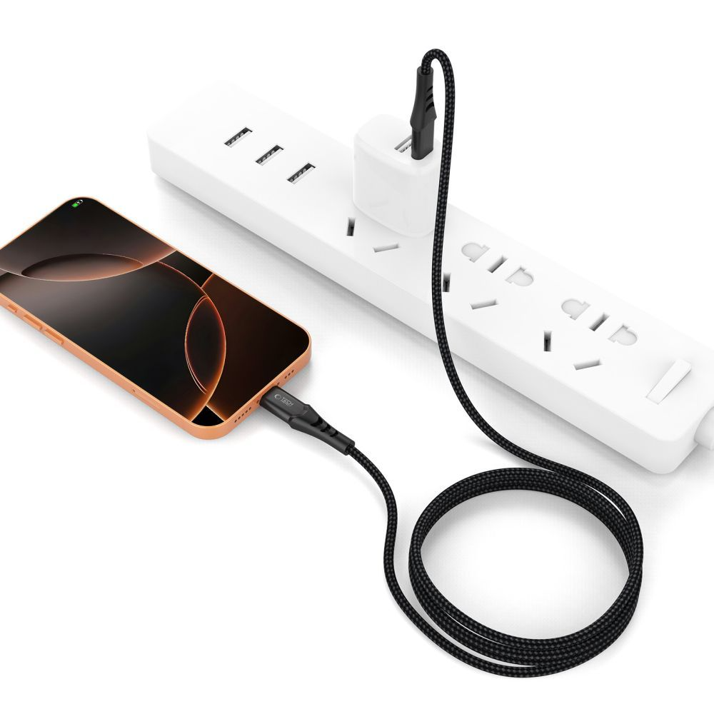 Cavo Dati e Ricarica USB-C - USB-C Tech-Protect UB11T Ultraboost, 240W, 1m, Nero