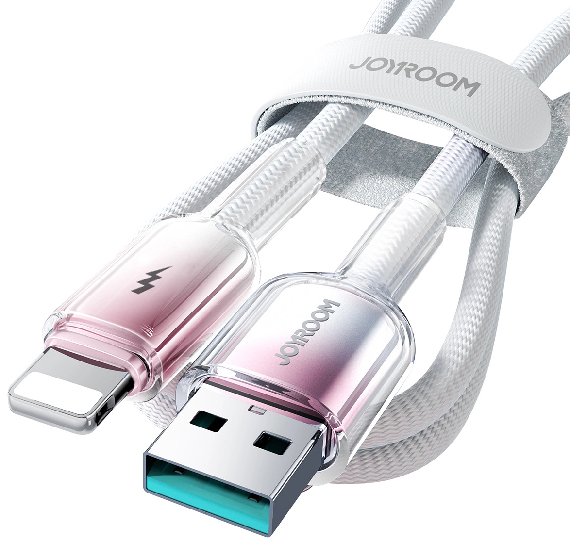 Daten- und Ladekabel USB-A - Lightning Joyroom S-A42, 18W, 1,2m, Weiß