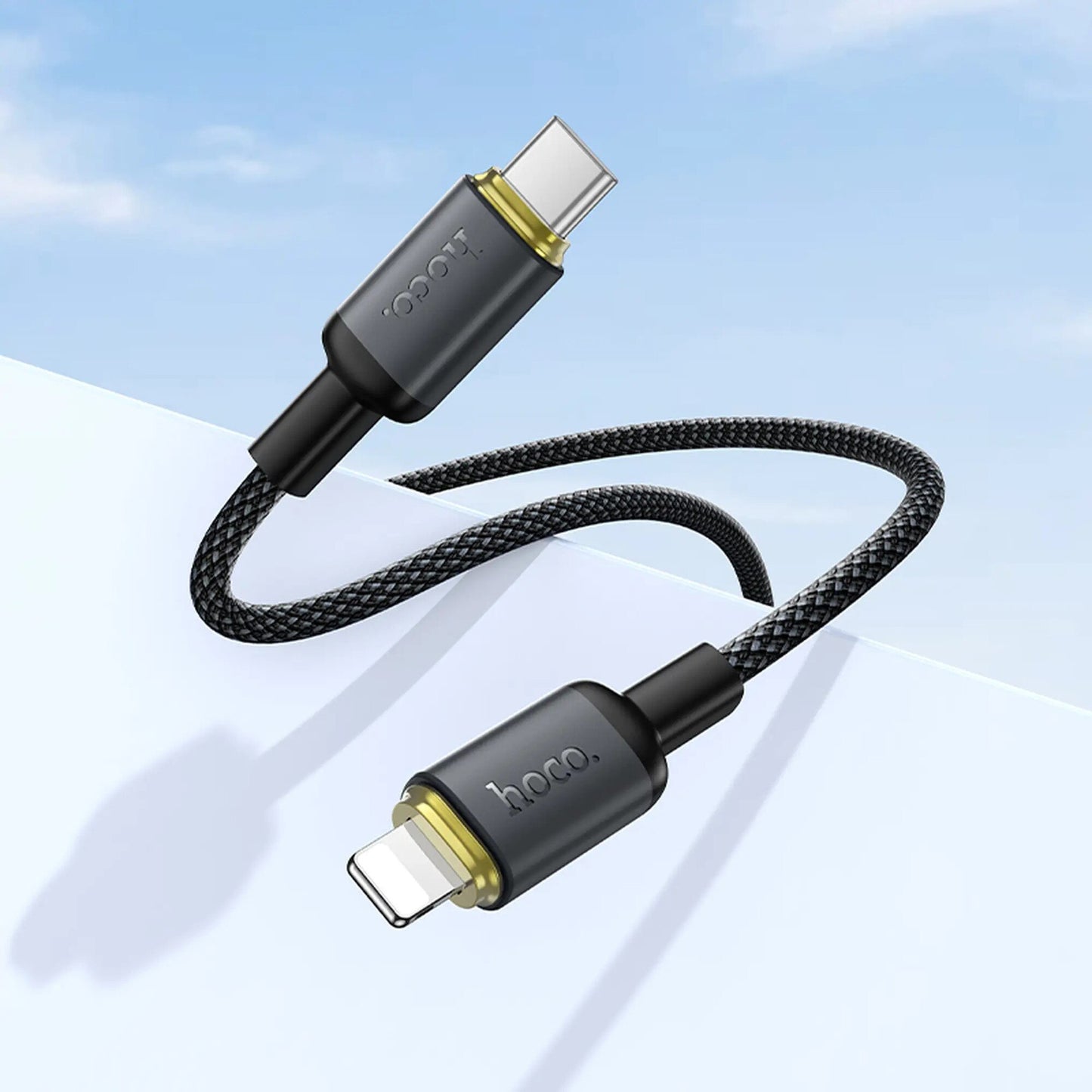 Cavo Dati e Ricarica USB-A - Lightning HOCO X128 Benefit, 12W, 1m, Nero