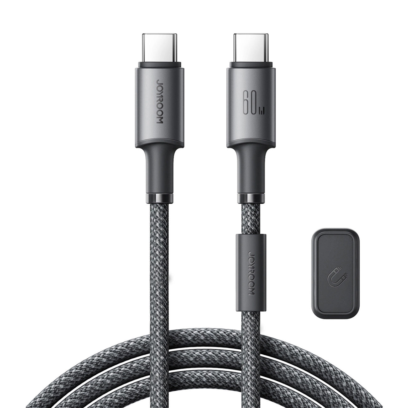 Câble de Données et de Charge USB-C - USB-C Joyroom S-A50, 60W, 1.2m, Gris