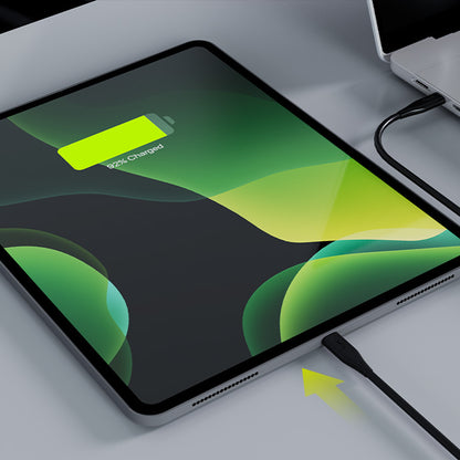 Câble de Données et de Charge USB-C - USB-C Allity. AUC-02, 100W, 1m, Noir