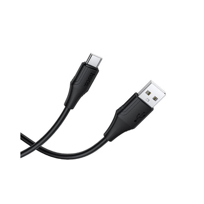Daten- und Ladekabel USB-A - USB-C HOCO X124, 18W, 1m, Schwarz